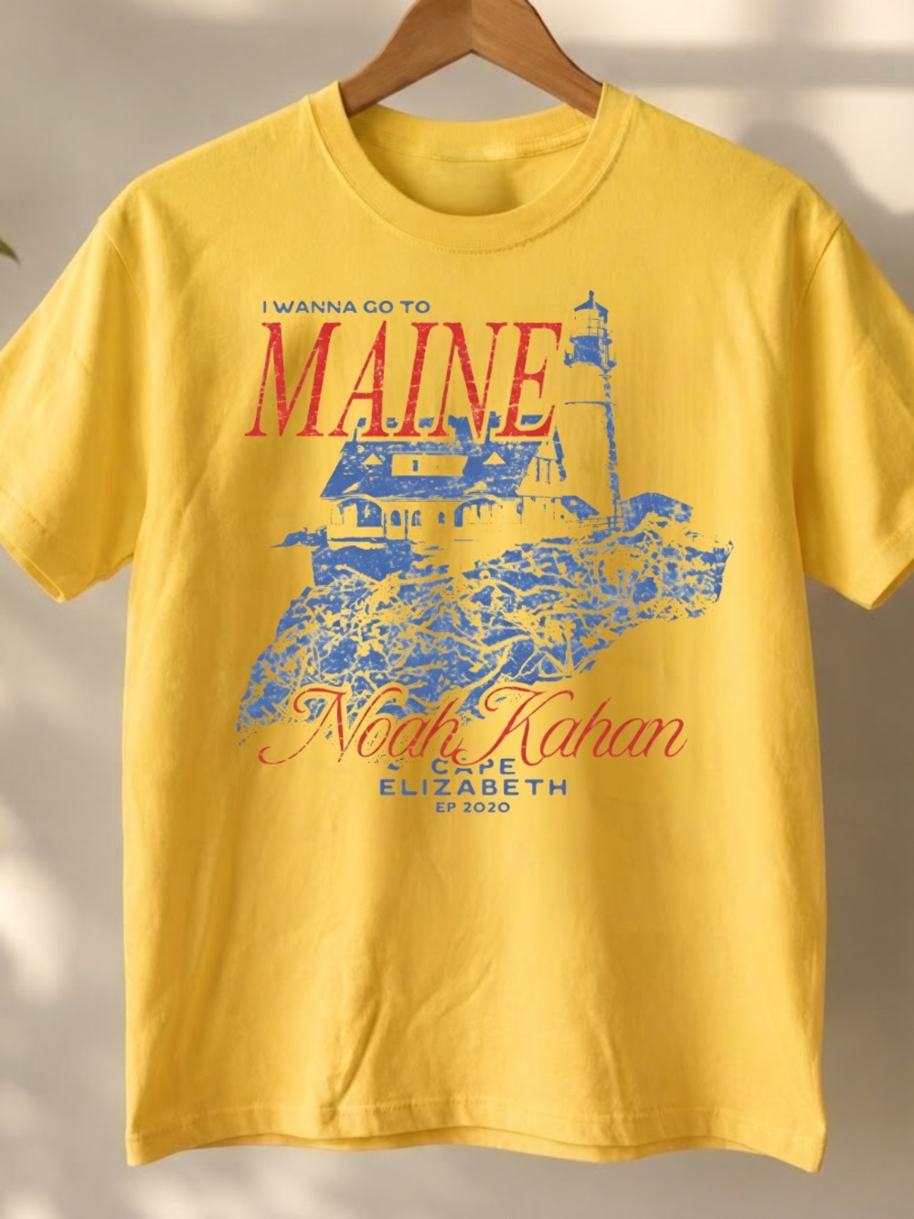 Noah Kahan "Cape Elizabeth" Graphic T-Shirt